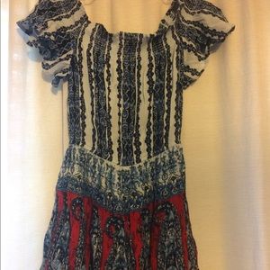 Off the shoulder romper